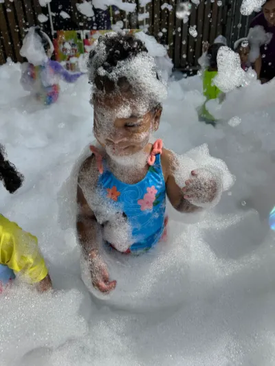 Child at Little Heaven Daycare